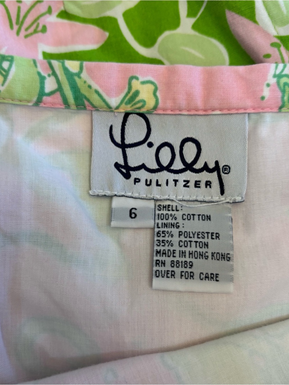 Lilly Pulitzer Trio Mini Skirts / shorts in Pink, Green & Blue - Picture 3 of 16